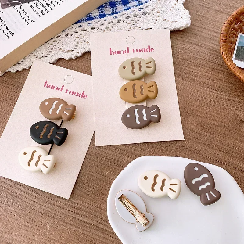 petites pinces cheveux poisson 3pcs