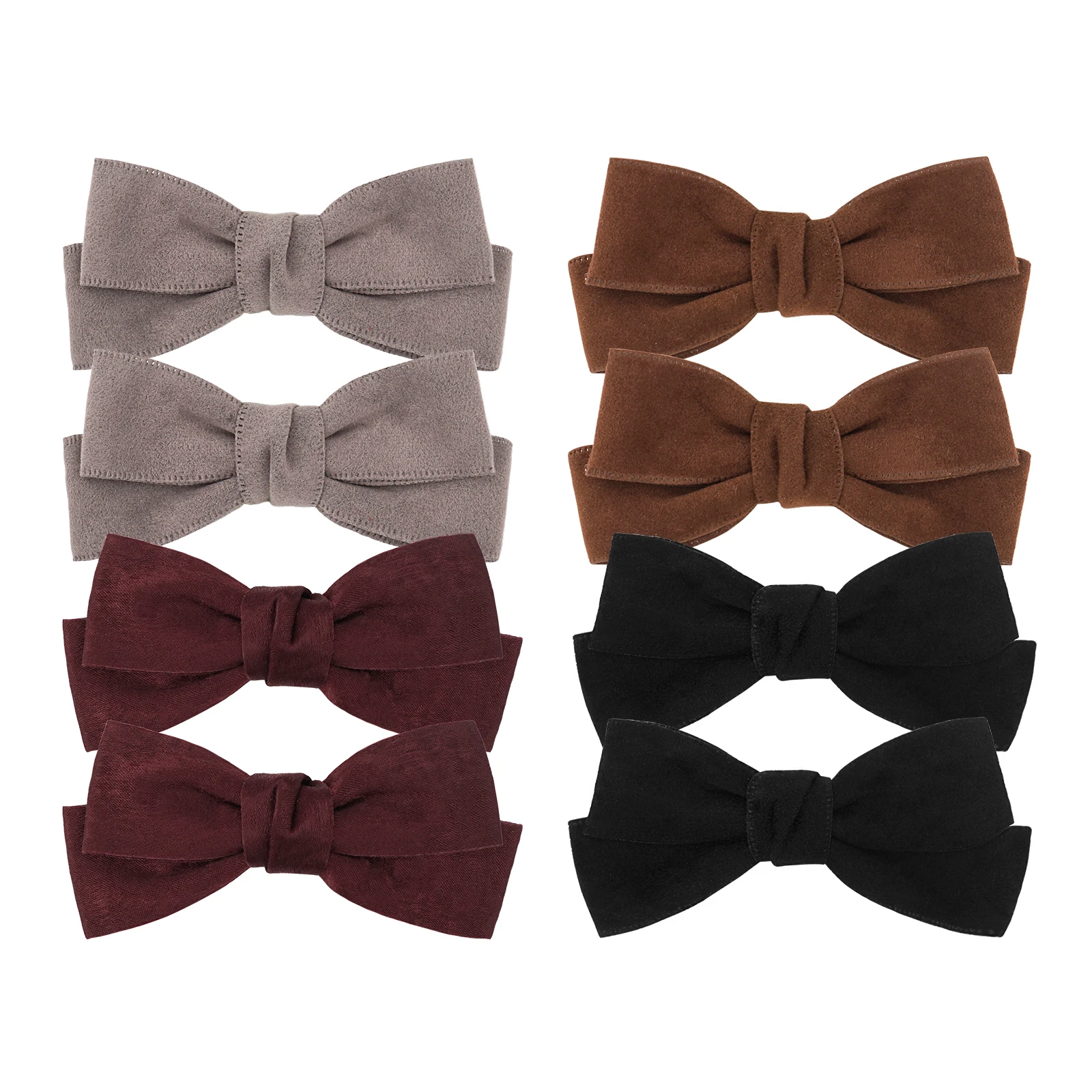 pince noeud couleur d'automne (lot de 8)