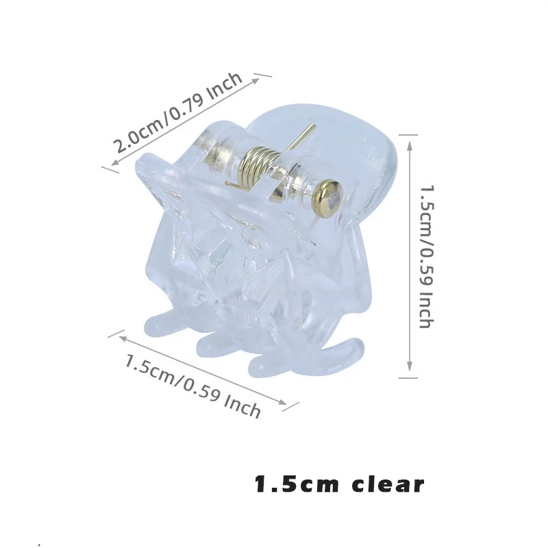 petite pince cheveux crabe