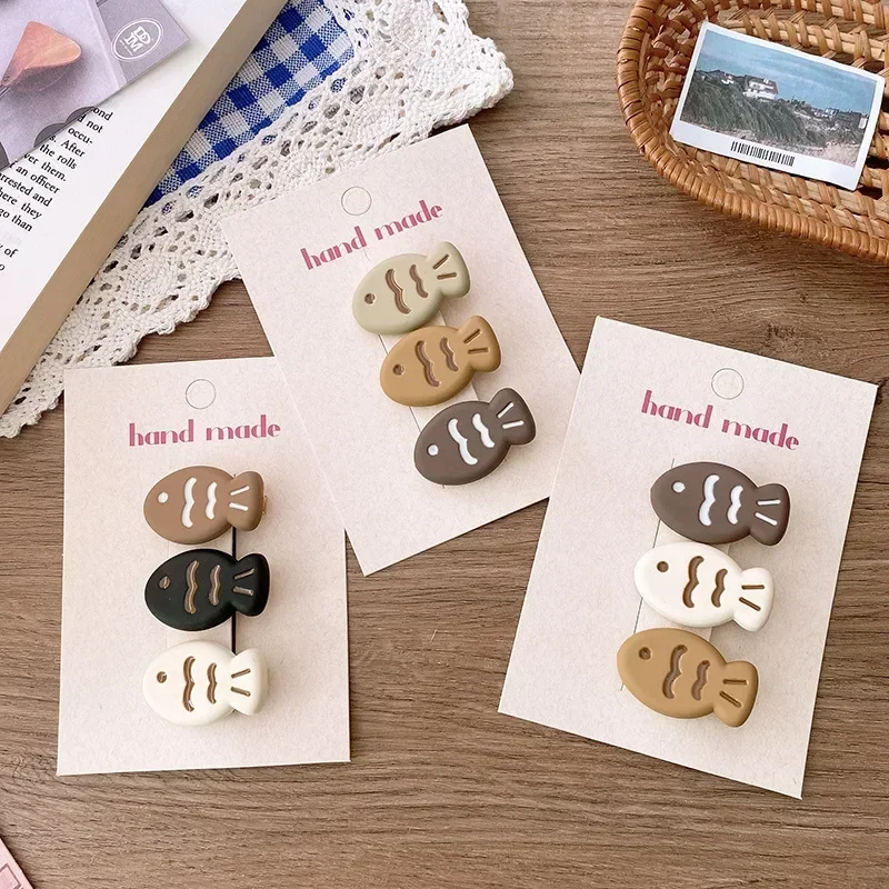 petites pinces cheveux poisson 3pcs