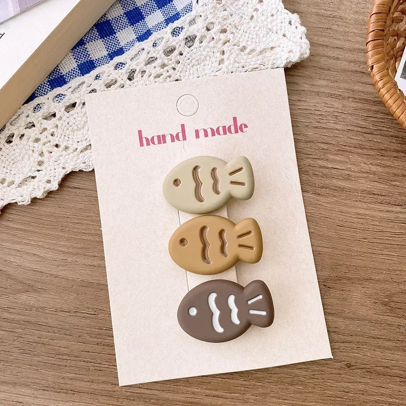 petites pinces cheveux poisson 3pcs