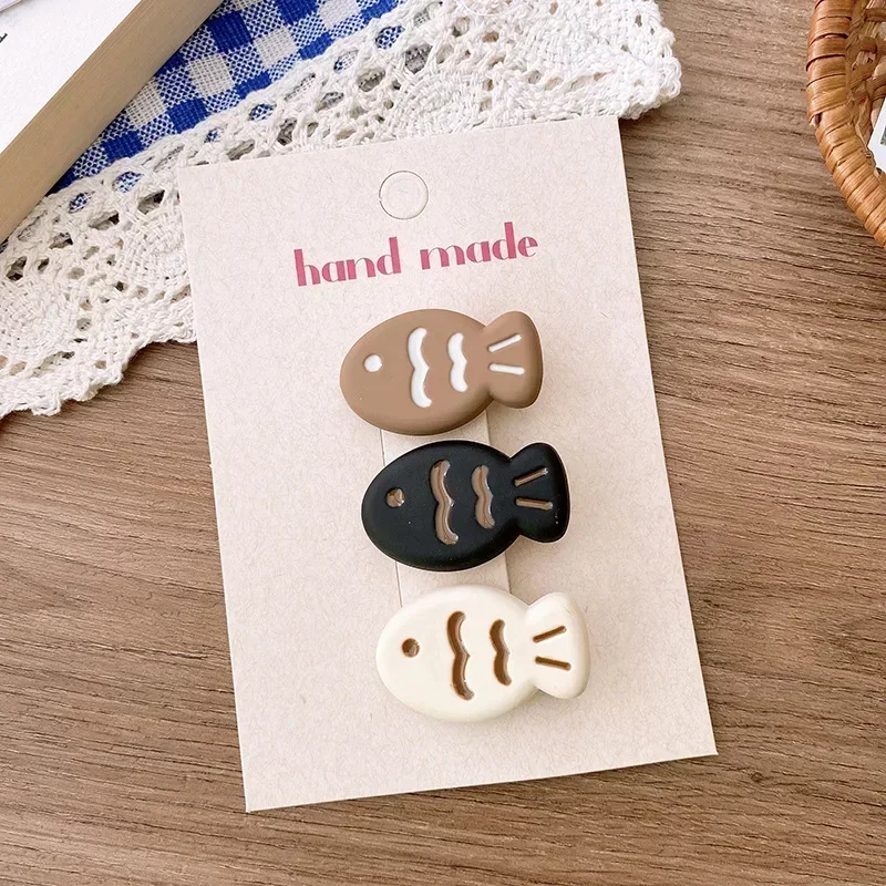 petites pinces cheveux poisson 3pcs