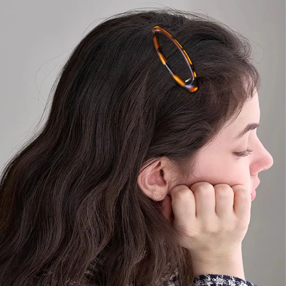 pince cheveux léopard vintage