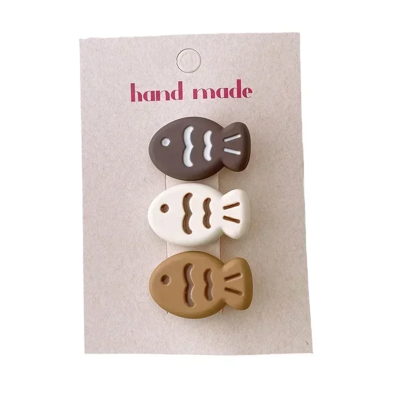 petites pinces cheveux poisson 3pcs