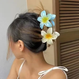 pince cheveux fleur tahiti