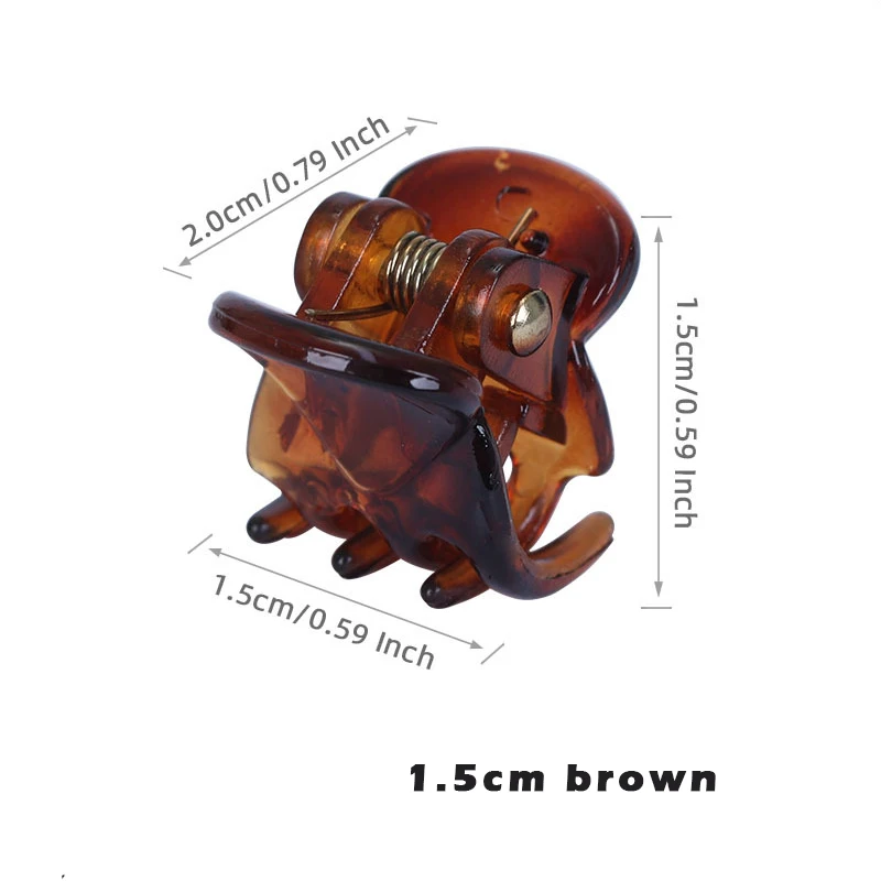 petite pince cheveux crabe