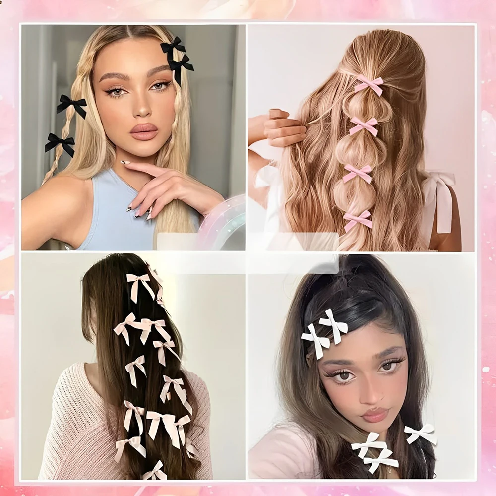 mini pince cheveux noeud y2k