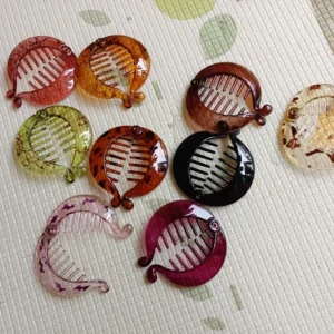 mini pince cheveux banane ronde