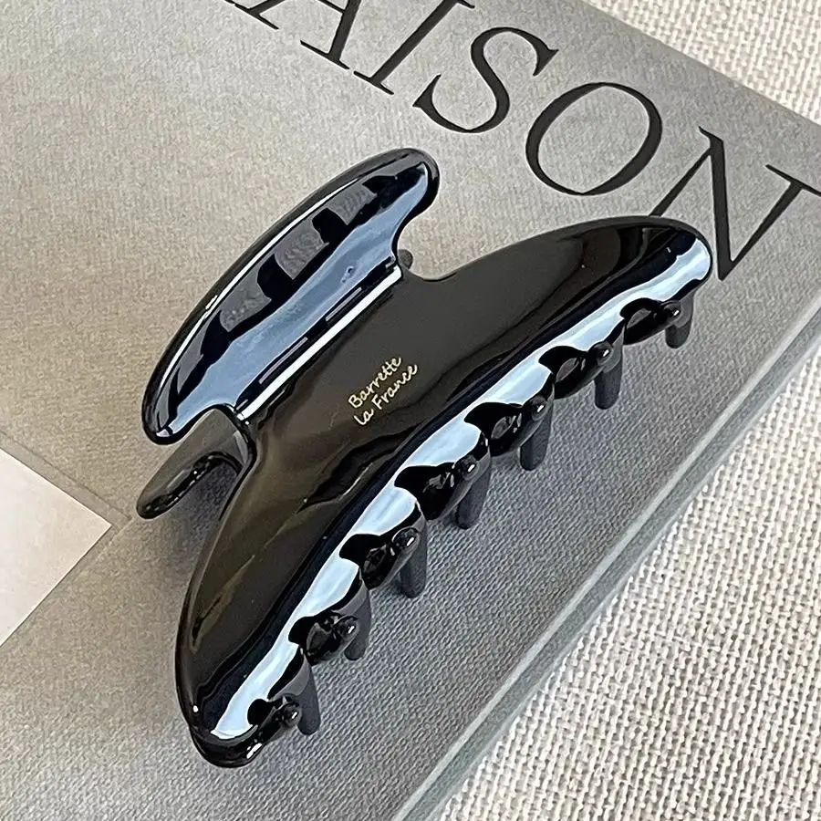 pince cheveux crabe en acétate