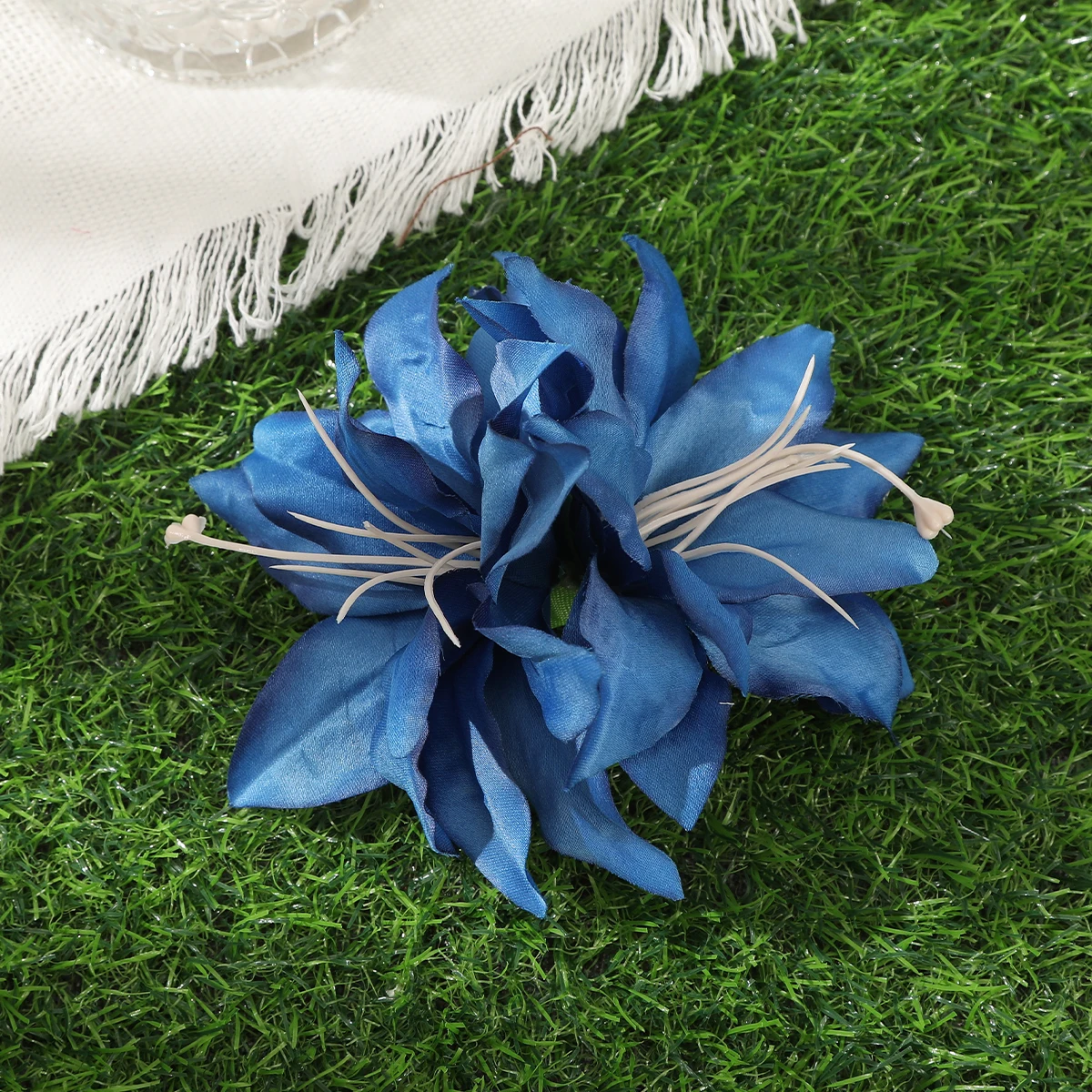 barrette cheveux femme fleur orchidée