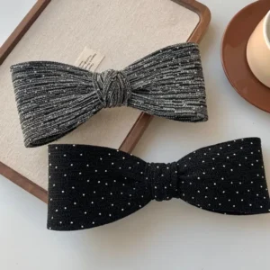 grande pince cheveux noeud femme