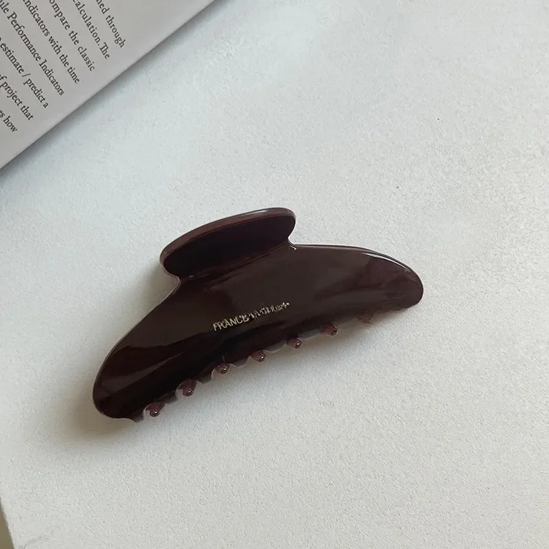 pince cheveux crabe en acétate