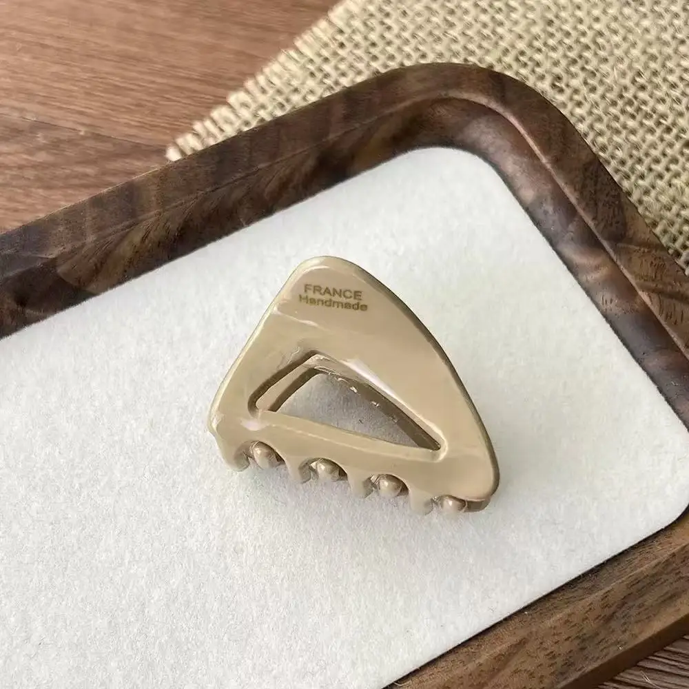 petite pince à cheveux en acétate de haute qualité style parisien