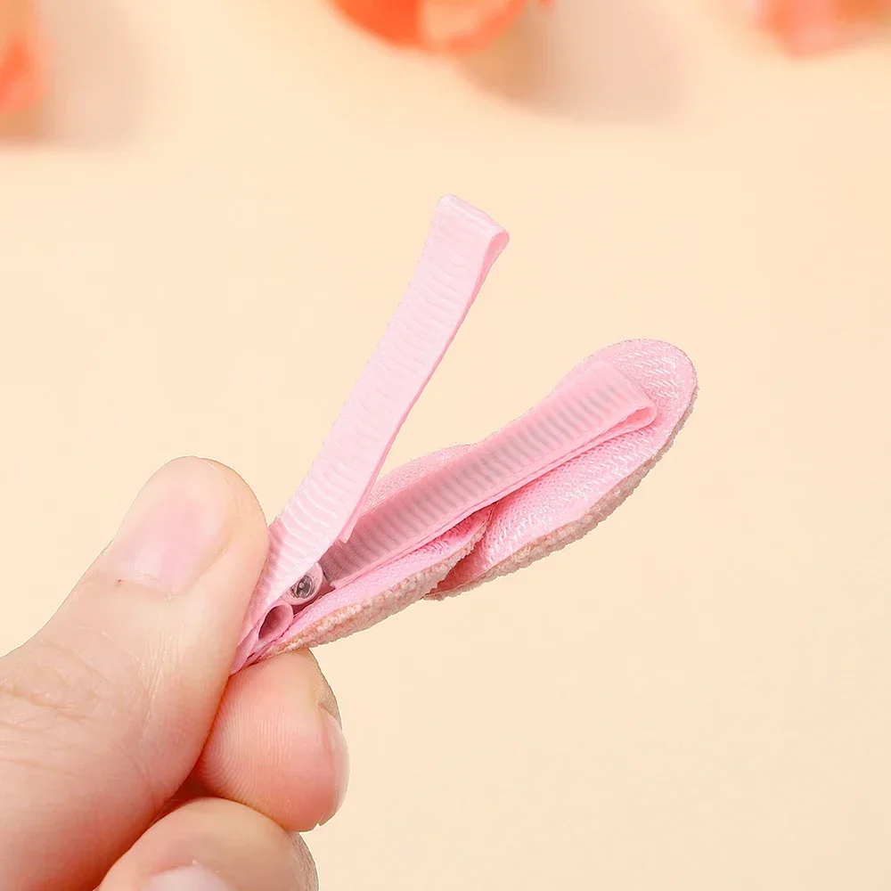 lot 6 barrettes cheveux fille pinces motif cœur