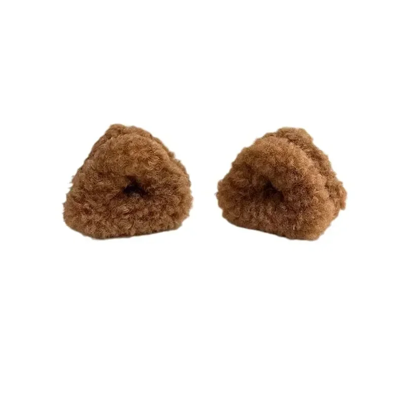 petite pince crabe oreilles de chat en peluche accessoire cheveux