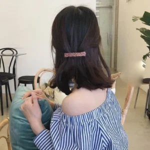 barrette cheveux strass et cristal pince à cheveux femme brillante